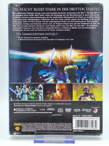 Star Wars the Clone Wars: Die Komplette dritte Staffel